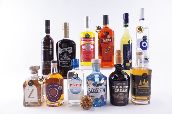 TWELVE BOTTLES VARIOUS LIQUEURS