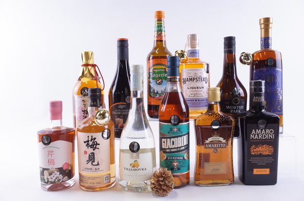 TWELVE BOTTLES VARIOUS LIQUEURS