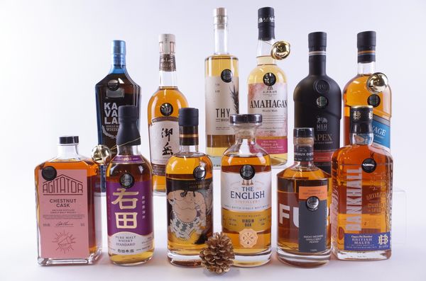 TWELVE BOTTLES MALT WHISKEY