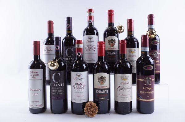 TWELVE BOTTLES ITALIAN RED WINE