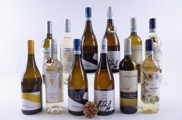 TWELVE BOTTLES ITALIAN WHITE WINE