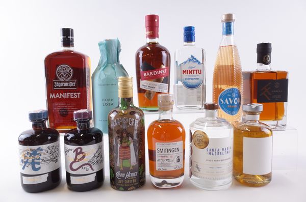 TWELVE BOTTLES VARIOUS LIQUEURS