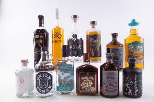 TWENTY-FOUR BOTTLES VARIOUS SPIRITS