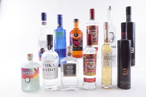 TWELVE BOTTLES VODKA