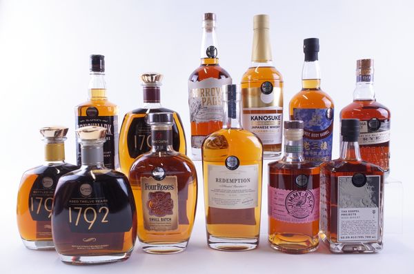 TWELVE BOTTLES WHISKEY