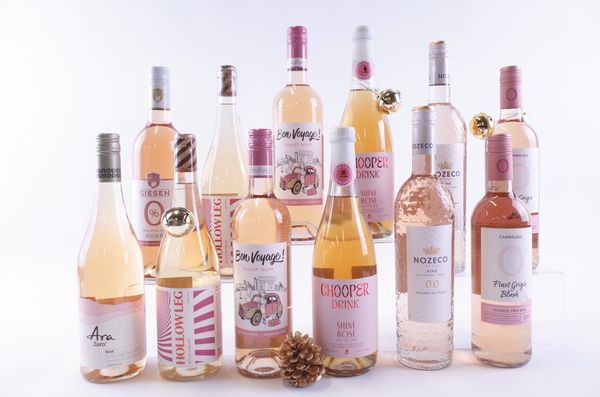 TWELVE BOTTLES ALCOHOL-FREE ROSÉ WINE