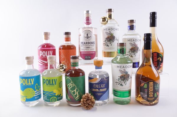 TWELVE BOTTLES ALCOHOL-FREE SPIRITS