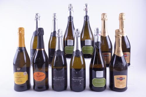 TWELVE BOTTLES PROSECCO