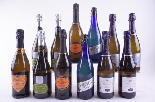 TWELVE BOTTLES PROSECCO