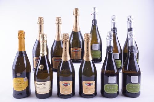 TWELVE BOTTLES PROSECCO