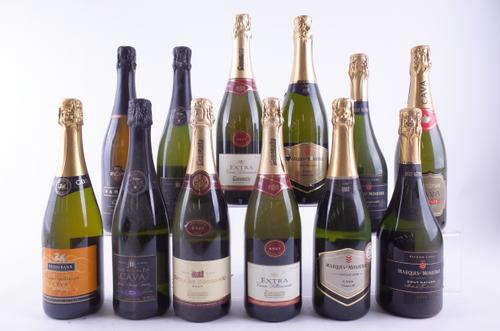 TWELVE BOTTLES CAVA