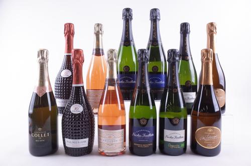 TWELVE BOTTLES CHAMPAGNE