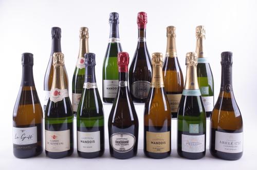 THIRTEEN BOTTLES CHAMPAGNE