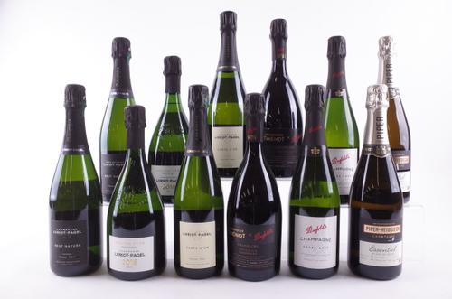 TWELVE BOTTLES CHAMPAGNE