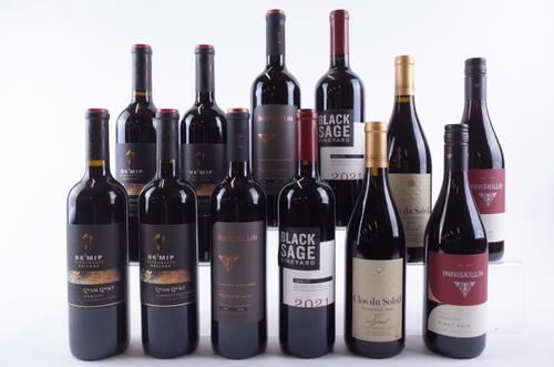 TWELVE BOTTLES CANADIAN RED WINE