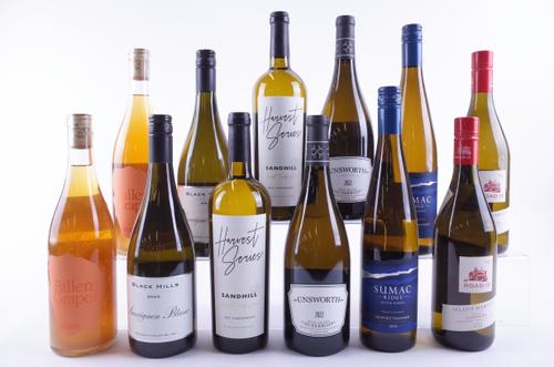 TEN BOTTLES CANADIAN WHITE AND TWO AMERICAN ORANGE WINE