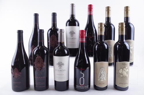TWELVE BOTTLES CANADIAN RED WINE