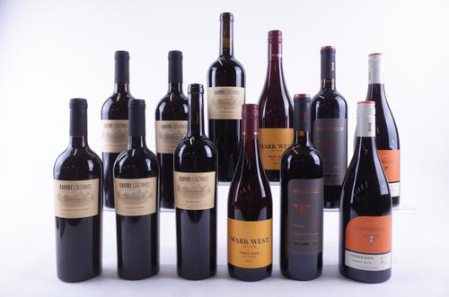 TEN BOTTLES CANADIAN AND TWO AMERICAN RED WINE