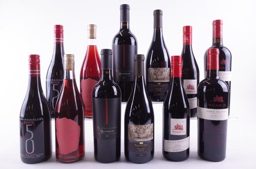 TWELVE BOTTLES CANADIAN RED WINE