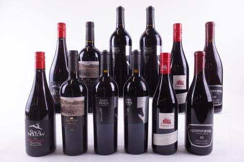 TWELVE BOTTLES CANADIAN RED WINE