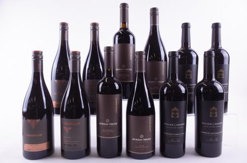 TWELVE BOTTLES CANADIAN RED WINE