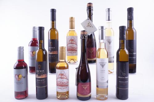 TWELVE BOTTLES DESSERT AND ICEWINE