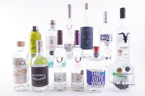 TWELVE BOTTLES VODKA