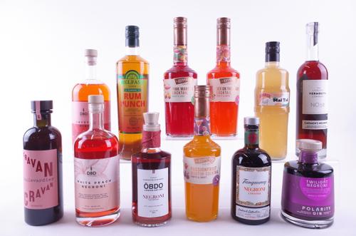 TWELVE BOTTLES PRE-MIXED COCKTAILS
