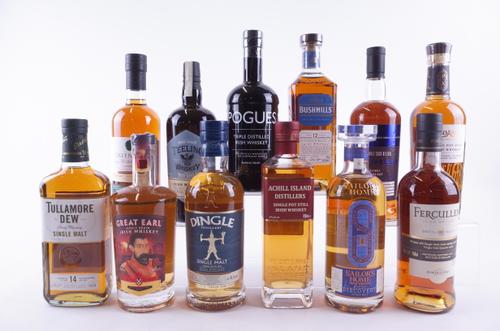 TWELVE BOTTLES IRISH WHISKEY