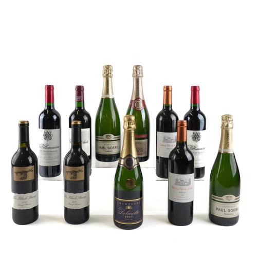 SEVEN BOTTLES OF RED WINE AND FOUR BOTTLES OF CHAMPAGNE (11)