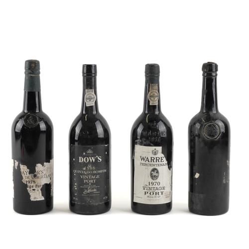 FOUR BOTTLES OF PORT INCLUDING A BOTTLE OF TAYLOR'S QUINTA DE VARGELLAS 1978 (4)