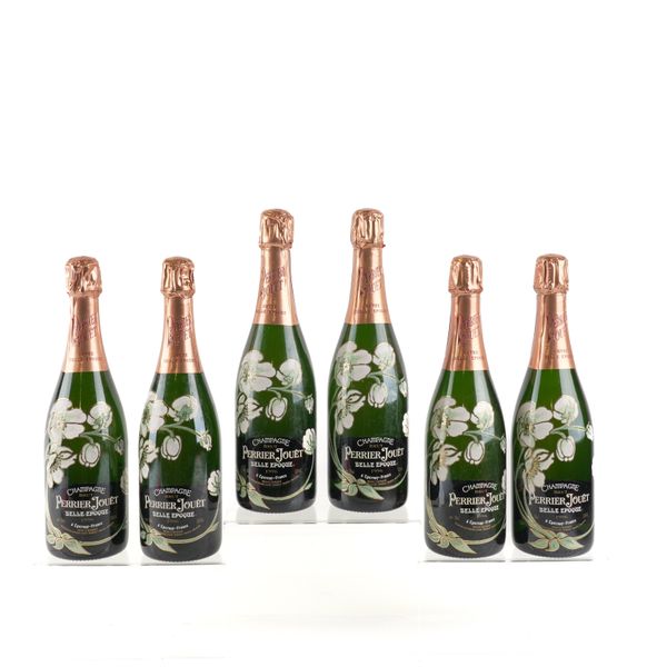 SIX BOTTLES OF PERRIER JOUET BELLE EPOQUE CHAMPAGNE 1996 (6)