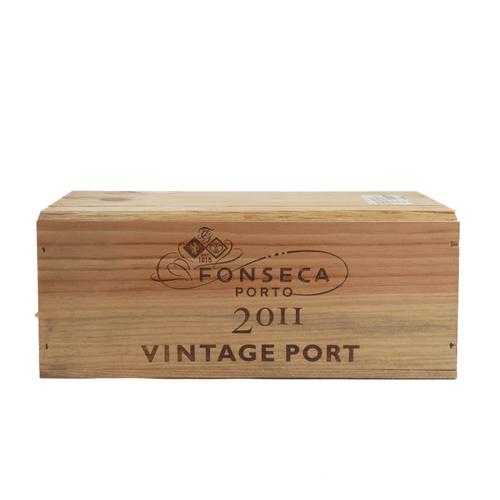 SIX BOTTLES OF FONSECA VINTAGE PORT 2011 (6)