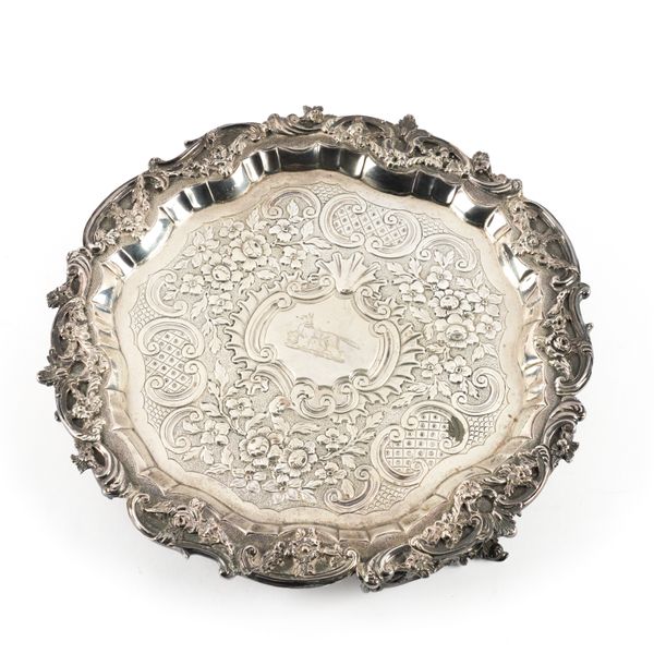 A SILVER SALVER