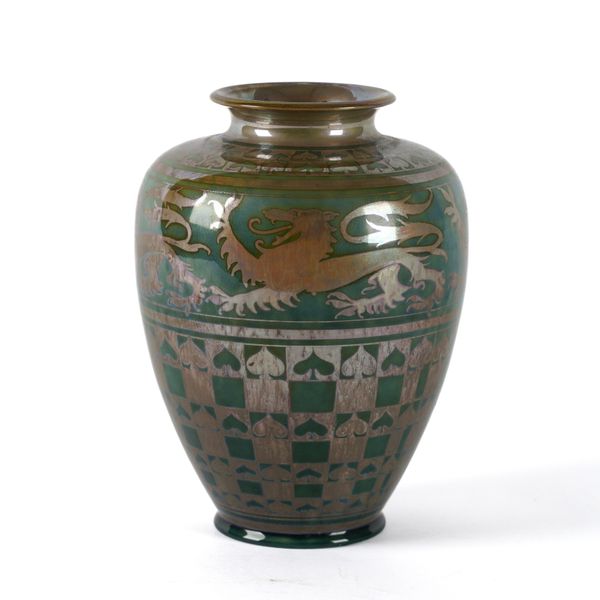 A PILKINGTON'S LANCASTRIAN VASE DESIGNED BY WILLIAM S. MYCOCK