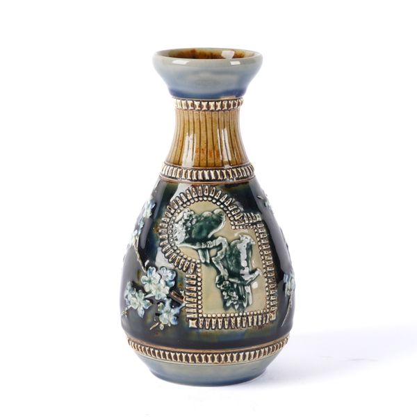 A DOULTON STONEWARE VASE