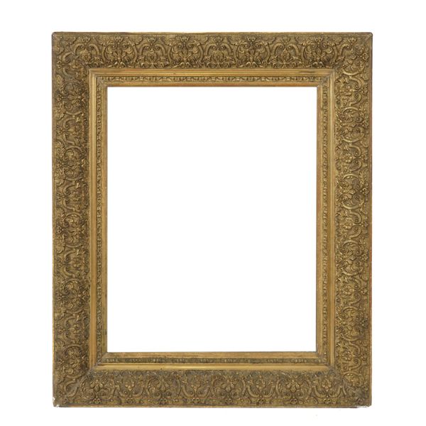 A VICTORIAN GILT FRAMED RECTANGULAR WALL MIRROR