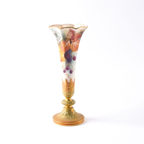 A ROYAL WORCESTER VASE