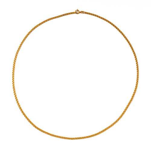 AN 18CT GOLD MULTIPLE LINK NECKCHAIN