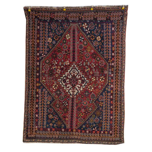 A GHASGHAI RUG, PERSIAN