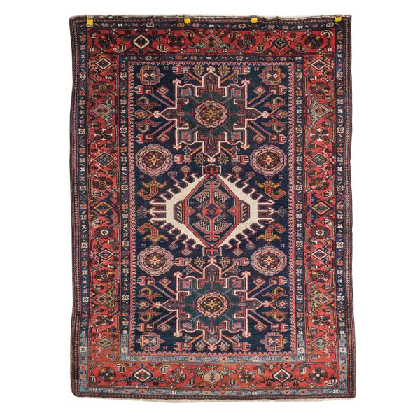 A PAIR OF KARAJAR RUGS, PERSIAN (2)