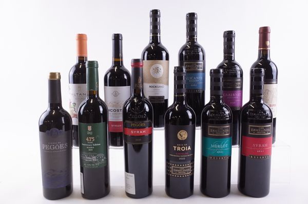 TWELVE BOTTLES PORTUGUESE RED WINE