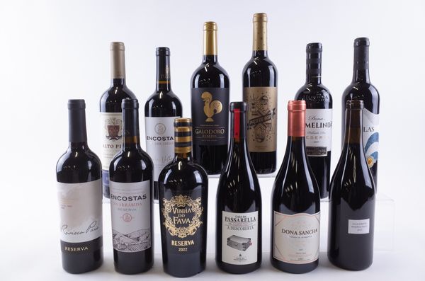 TWELVE BOTTLES PORTUGUESE RED WINE