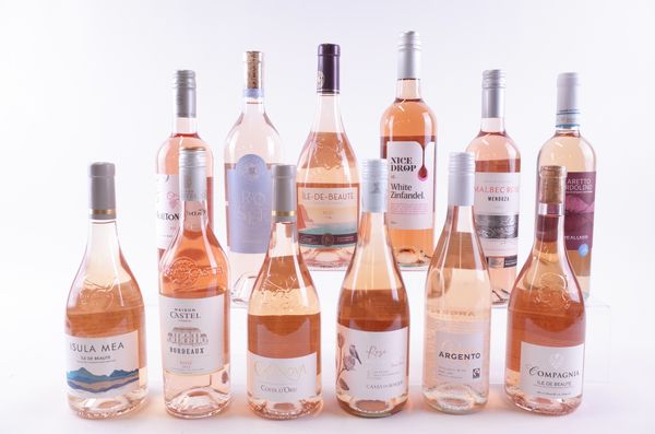 TWELVE BOTTLES ROSÉ WINE