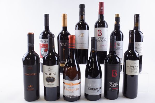 TWELVE BOTTLES PORTUGUESE RED WINE