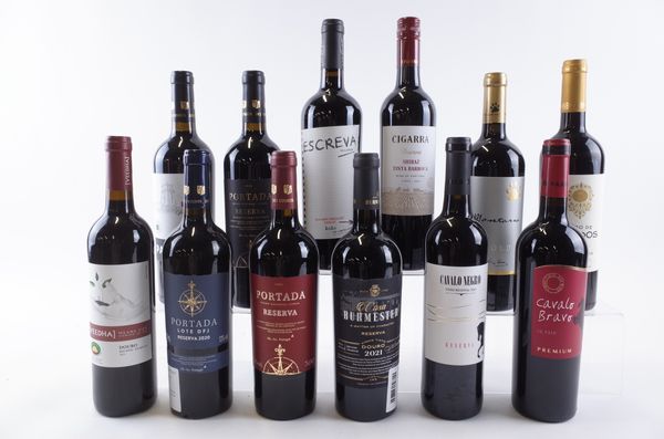 TWELVE BOTTLES PORTUGUESE RED WINE