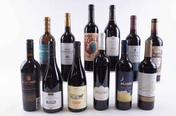 TWELVE BOTTLES PORTUGUESE RED WINE