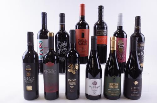 TWELVE BOTTLES PORTUGUESE RED WINE