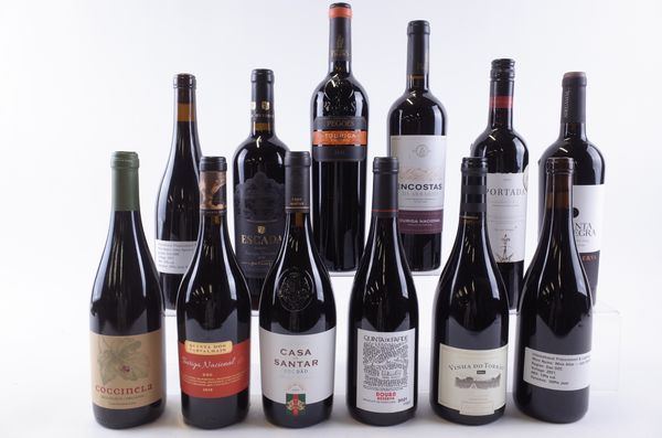 TWELVE BOTTLES PORTUGUESE RED WINE