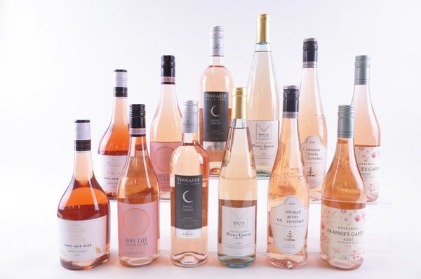 12 BOTTLES AUSTRALIAN AND ITALIAN ROSÉ WINE